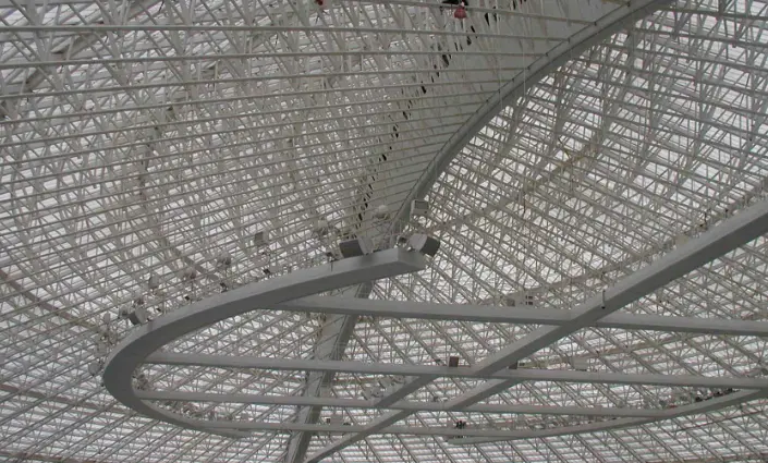 宣威浅谈网架加工对钢材的质量的细节要求