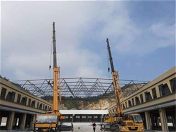 宣威仓储物流网架生产厂家案例