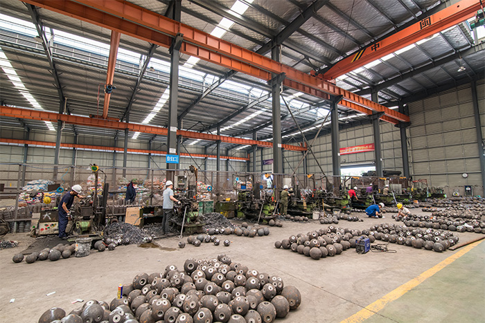 宣威螺栓球加工车间